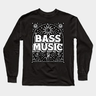 BASS MUSIC  - mystic Long Sleeve T-Shirt